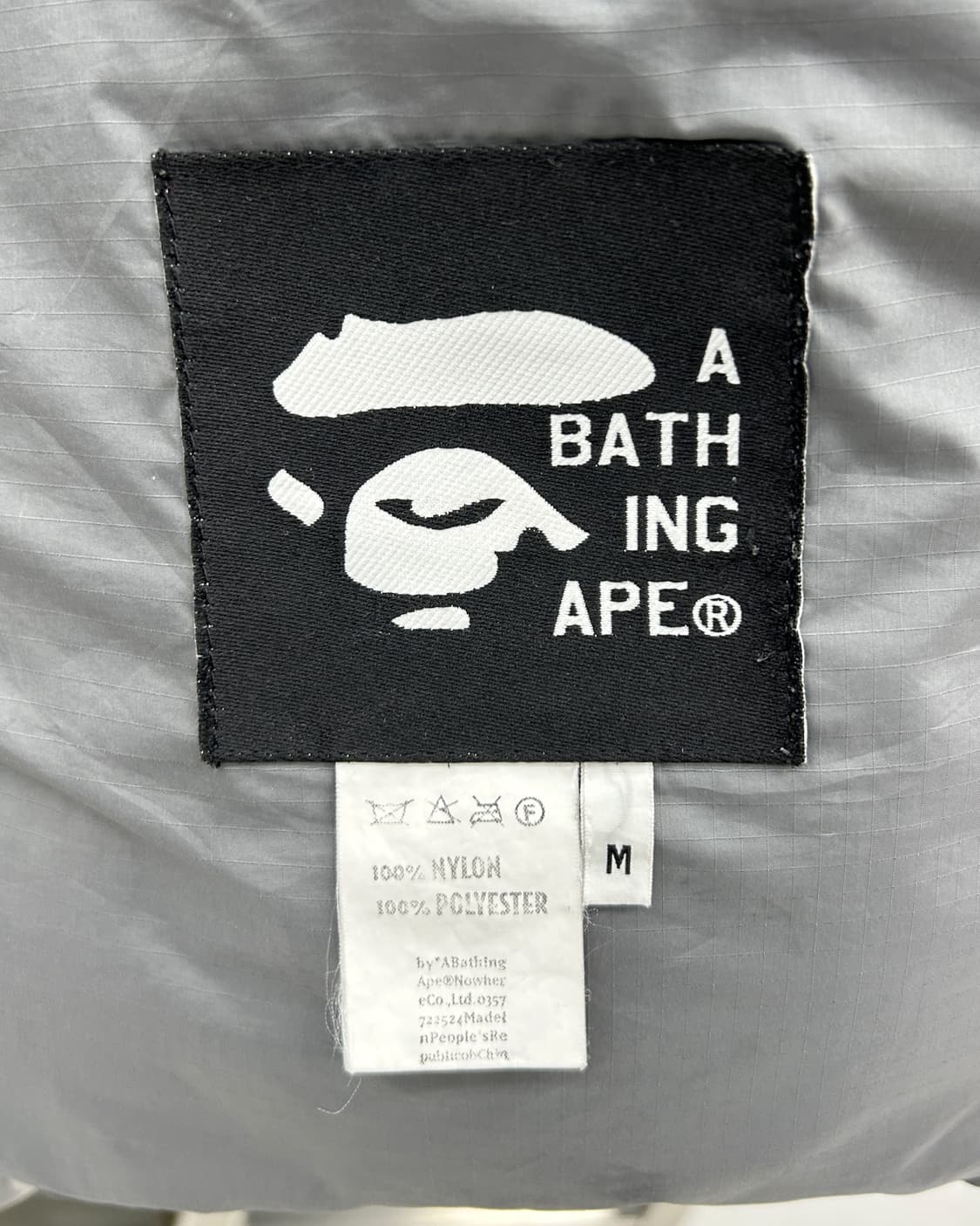 베이프 00s OG 퍼스트 그레이 카모 구스다운 푸퍼 자켓 상품이미지8