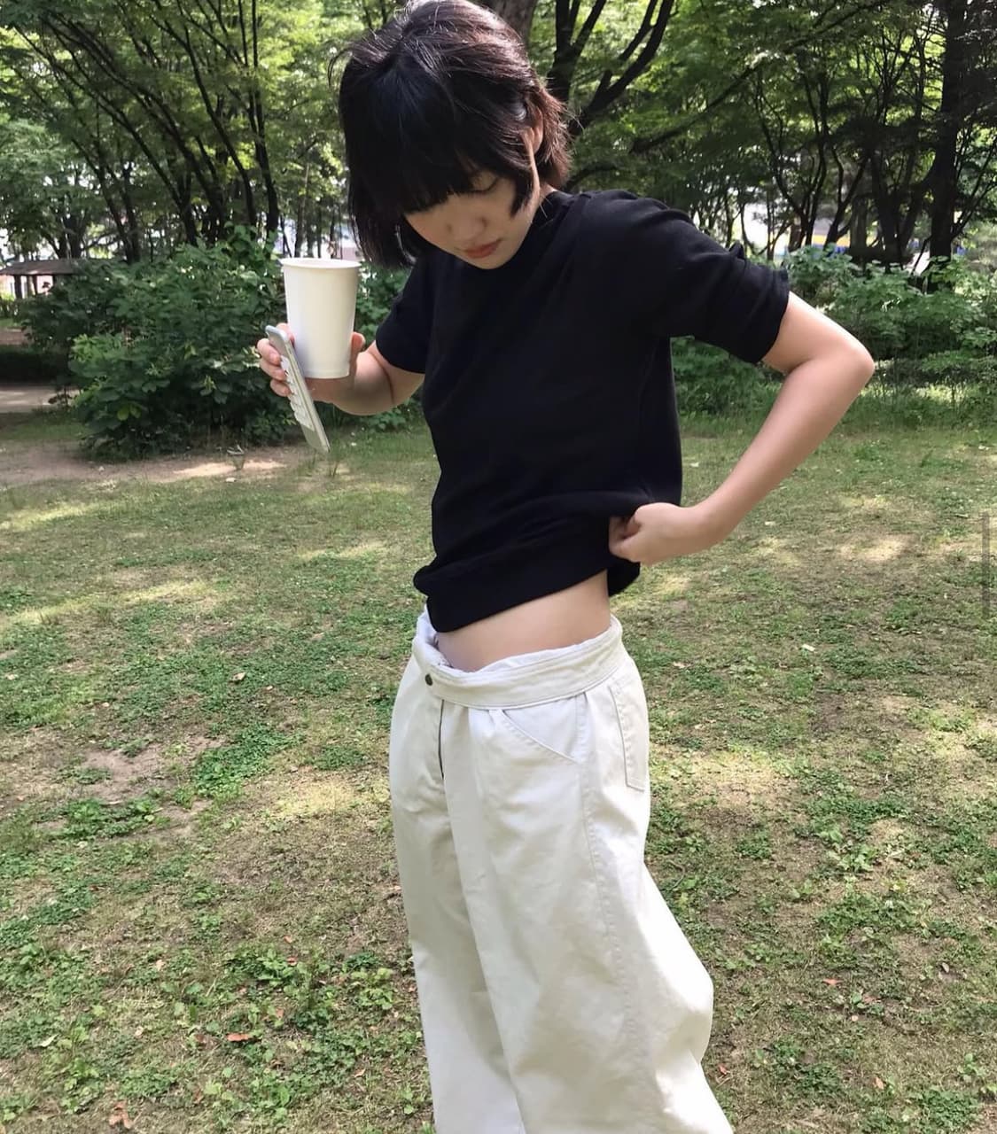 (3) Eonts 애옹쓰 84 work pants black 상품이미지2