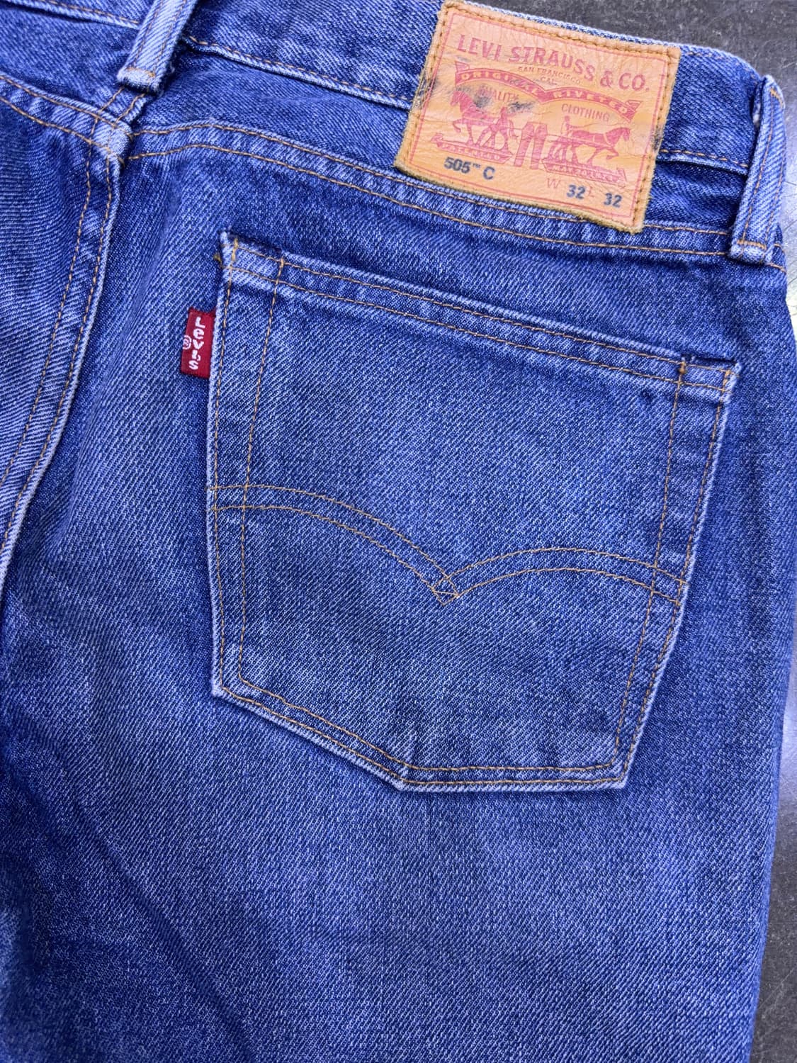 리바이스 505C 락시크 슬림핏 멕시코 메이드 데님팬츠 32 상품이미지7