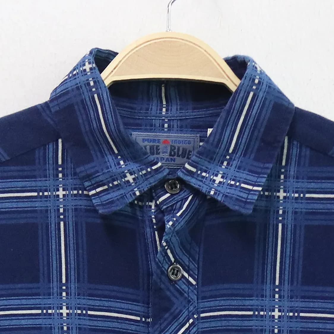 블루블루 체크 셔츠 55224 상품이미지3