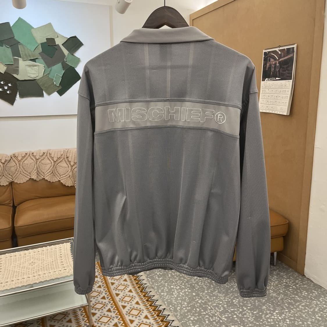 미스치프 스트릿 빈티지 매쉬 스포티 져지 집업 ONE C10657 상품이미지4
