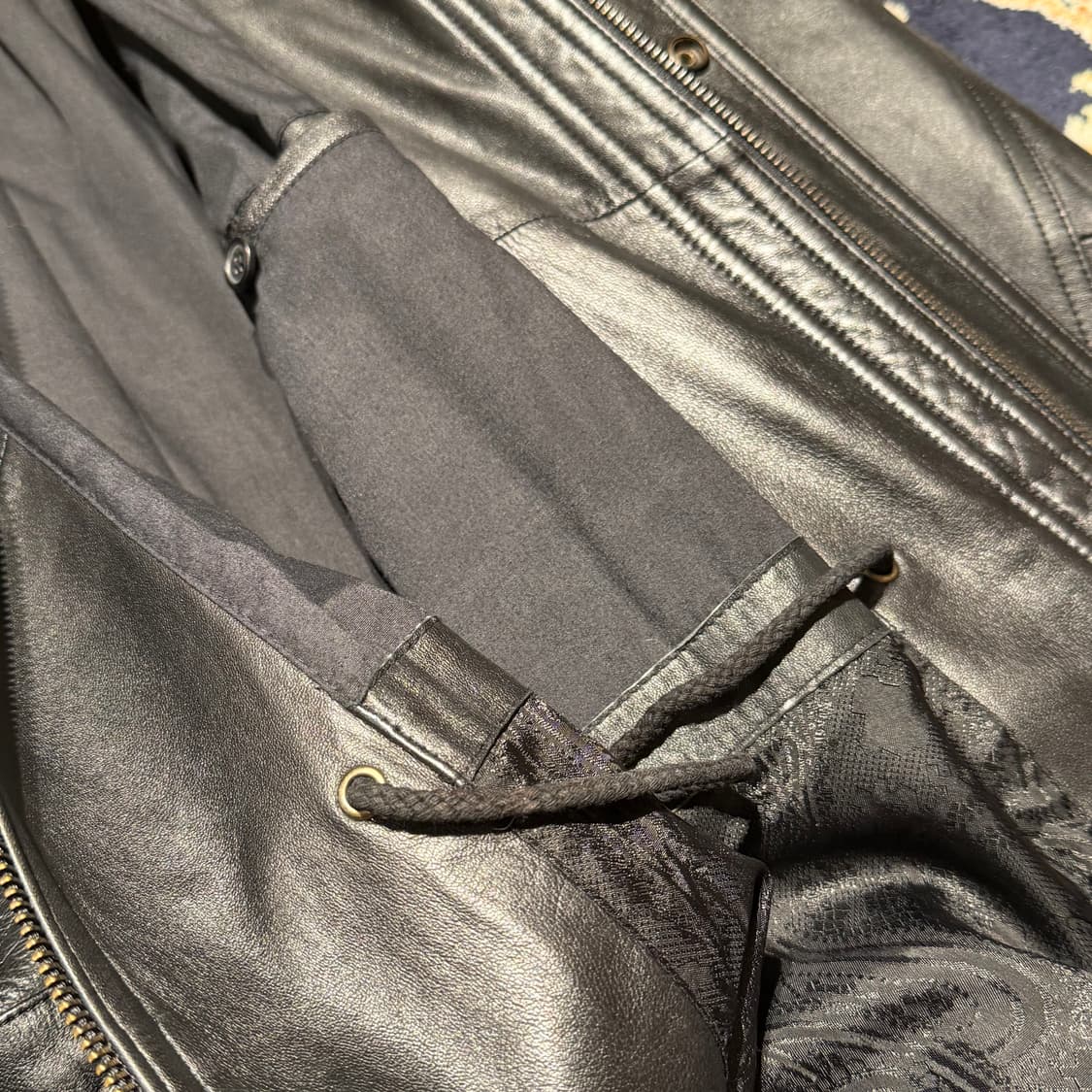 밀라노 양가죽 헌팅 자켓 L 상품이미지5