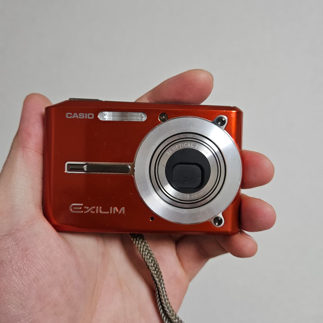 카시오 EX-S500 빈티지 레드 디카 디지털카메라 상품이미지1