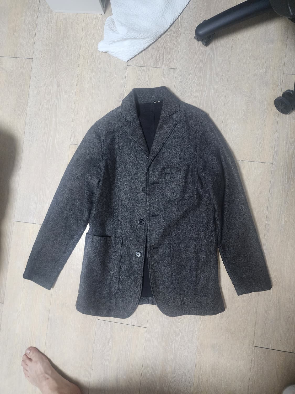 리얼맥코이 더블 다이아몬드 삭 코트 자켓 & 베스트 상품이미지1