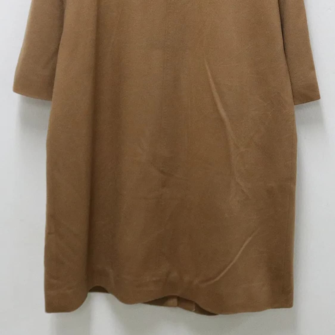 VESTINA 캐시미어 스티치 롱 코트 63637 상품이미지6