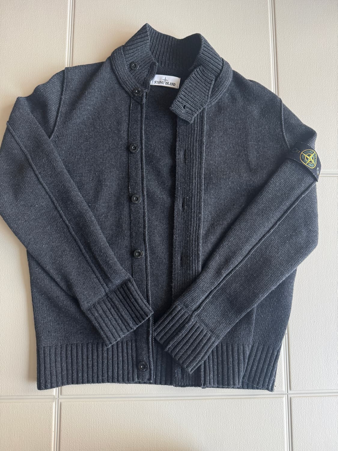 스톤아일랜드 니트집업 상품이미지1
