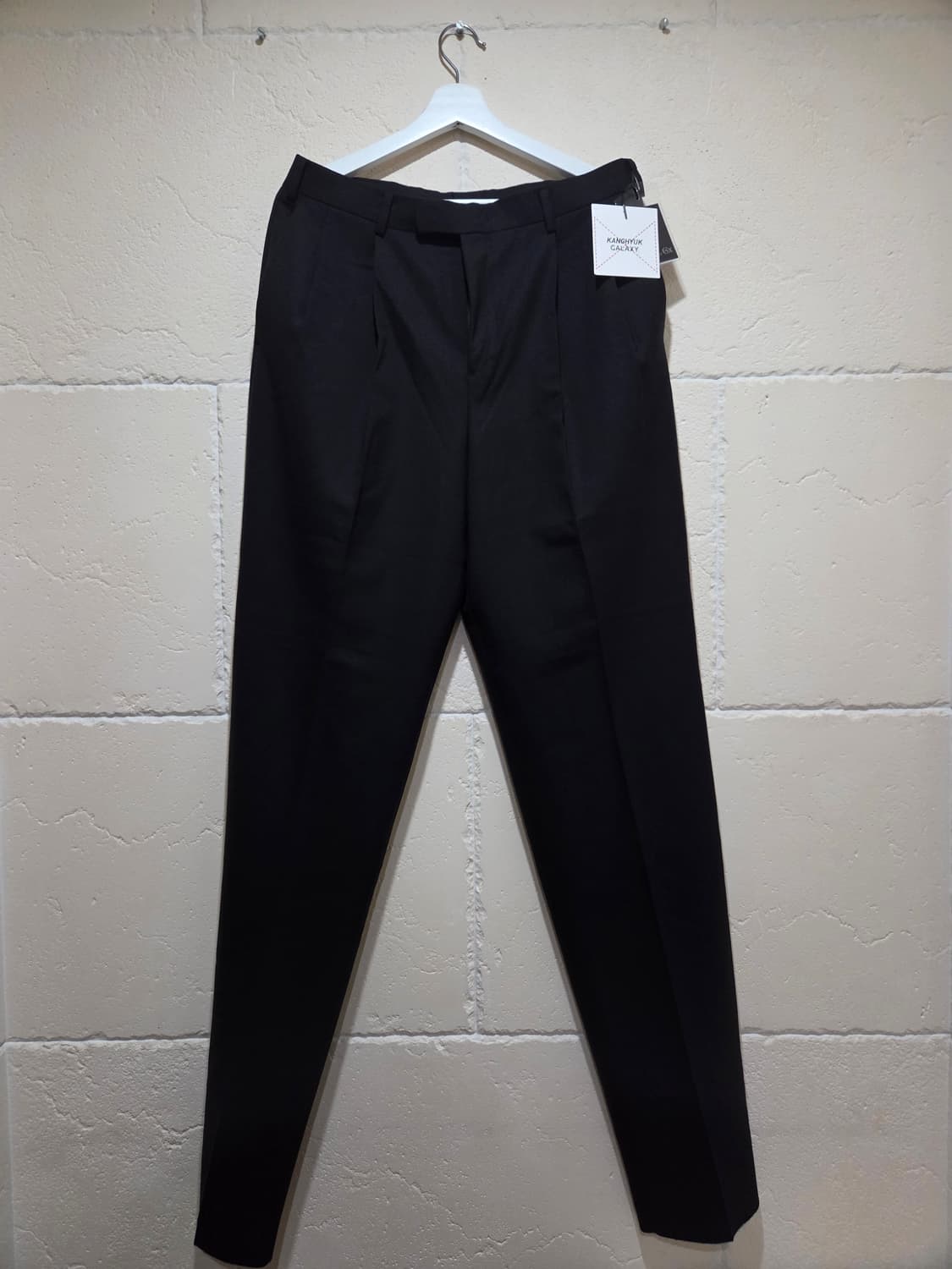 강혁 X 갤럭시 투턱 와이드 팬츠 라지 새상품 상품이미지1