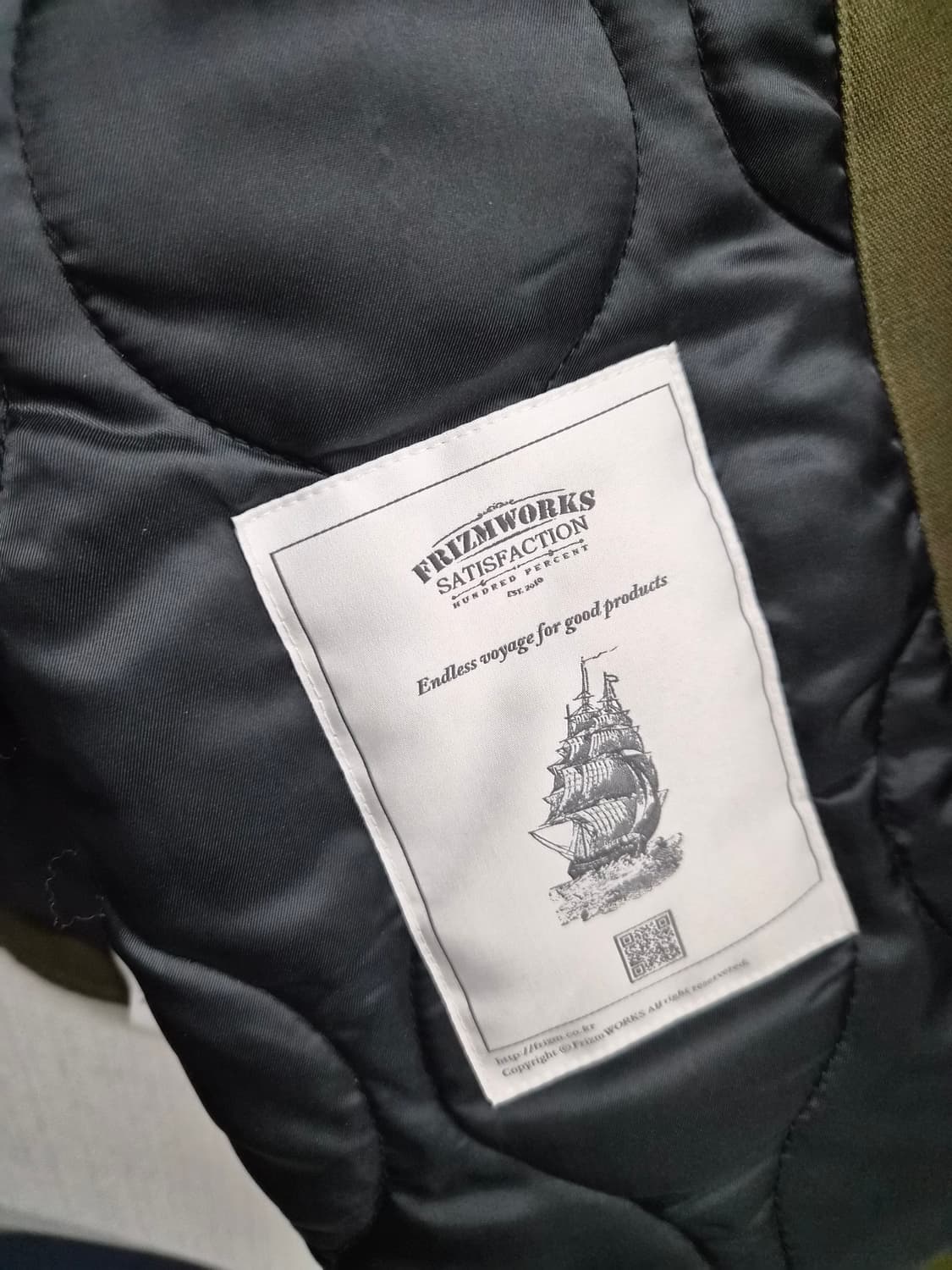 L/105) 프리즘웍스 N-1 DECK 자켓 팝니다 상품이미지5