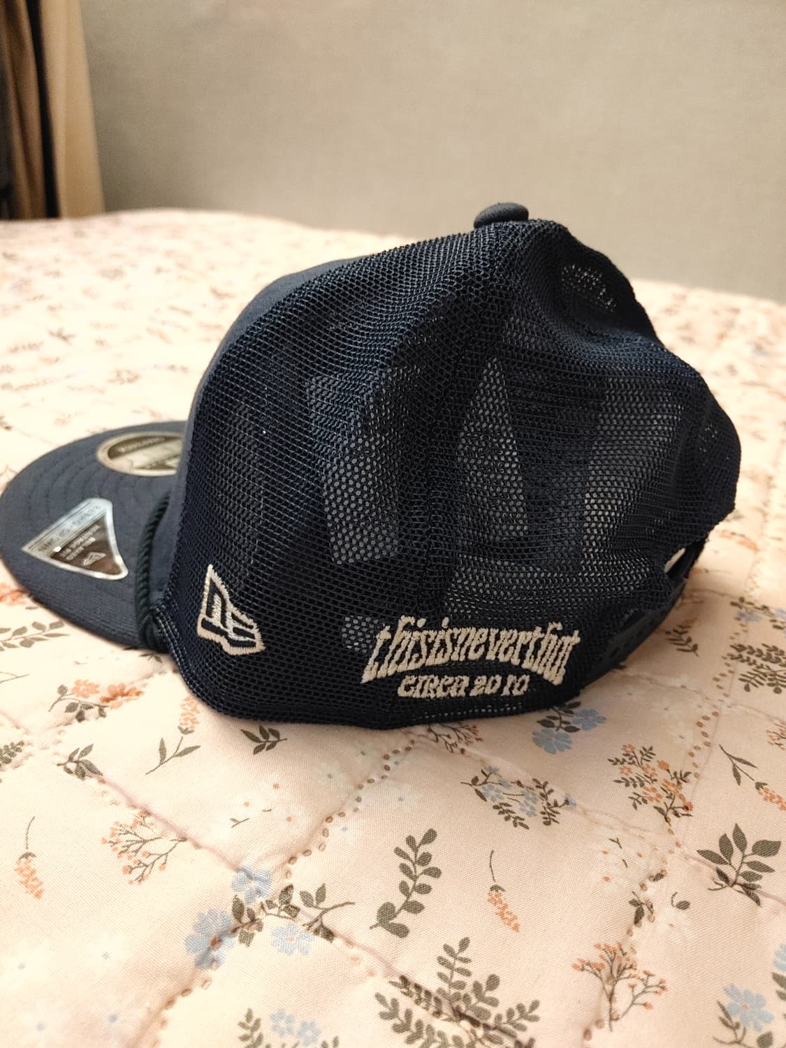 디스이즈네버댓 뉴에라 메쉬캡 네이비 상품이미지3