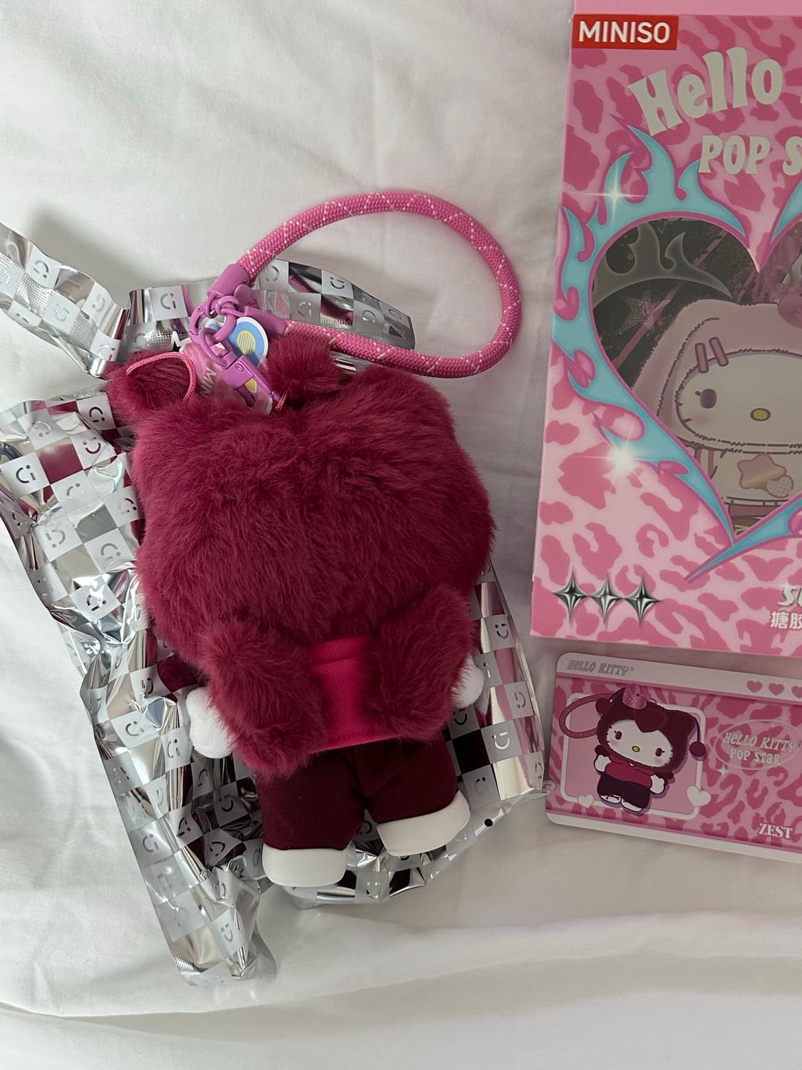 미니소 정품 헬로키티 키링 상품이미지2