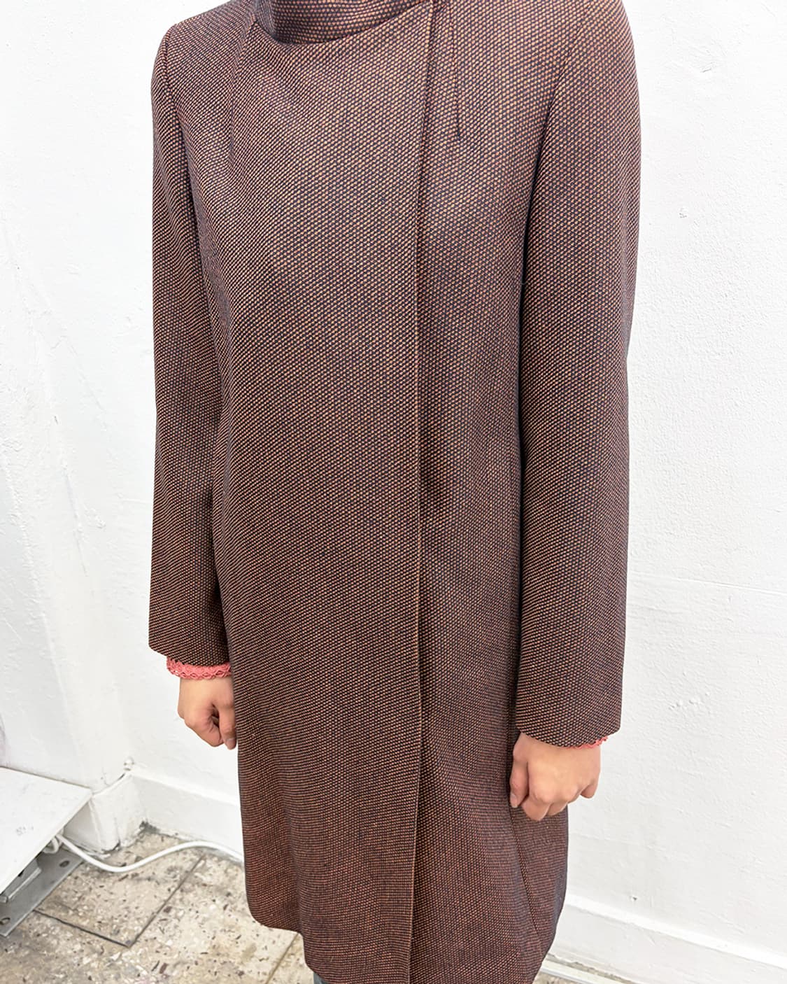 90s 아페쎄 홀로그램 마그네틱 코트 상품이미지4