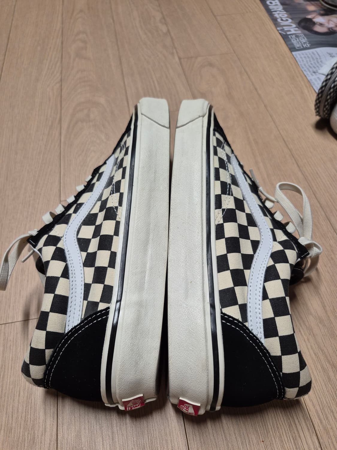 반스 올드스쿨 36 DX 애너하임 팩토리 체커보드 상품이미지3