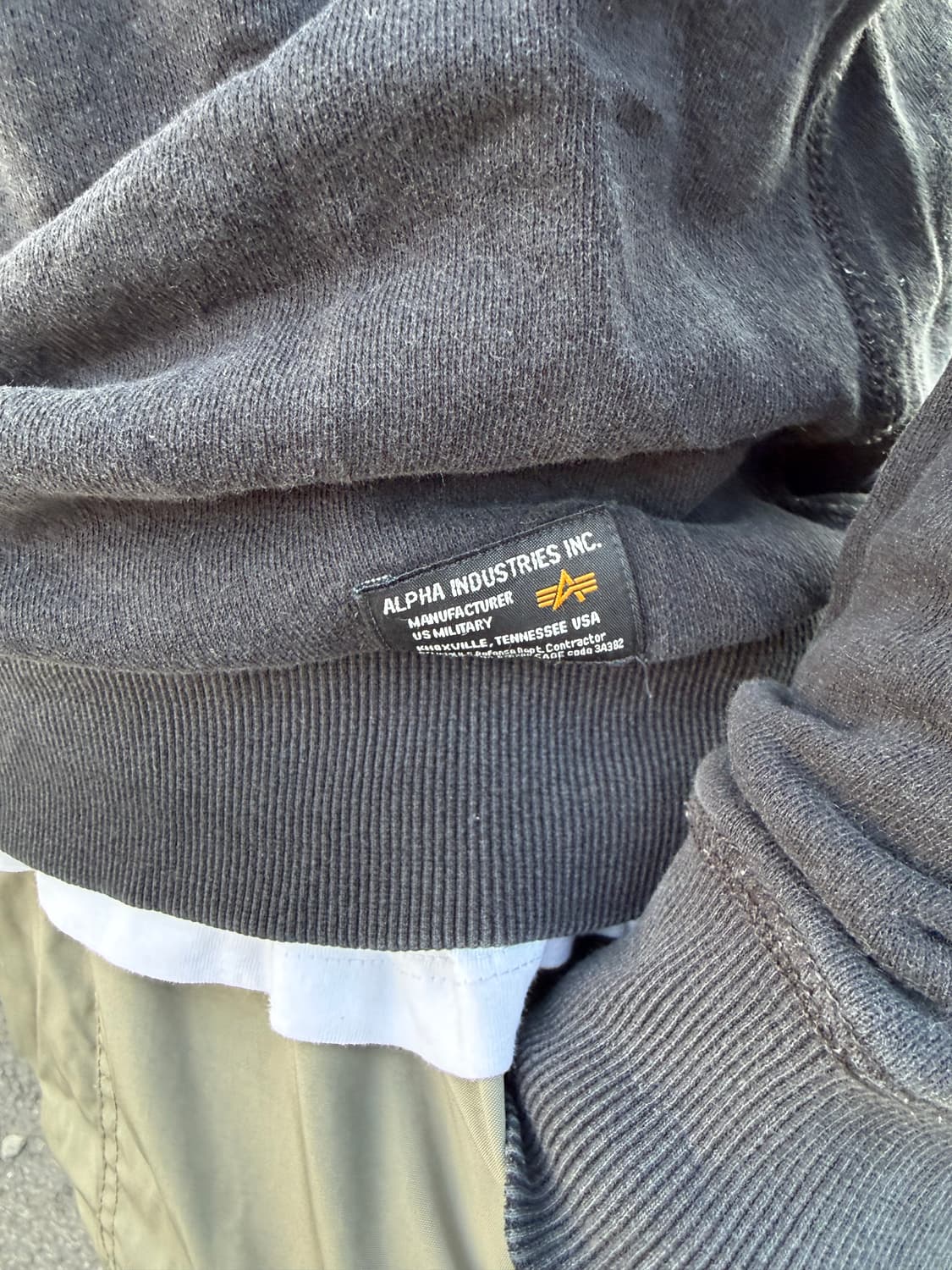 JAPAN ALPHA INDUSTRIES 알파인더스트리 MA-1 스웻셔츠 상품이미지3