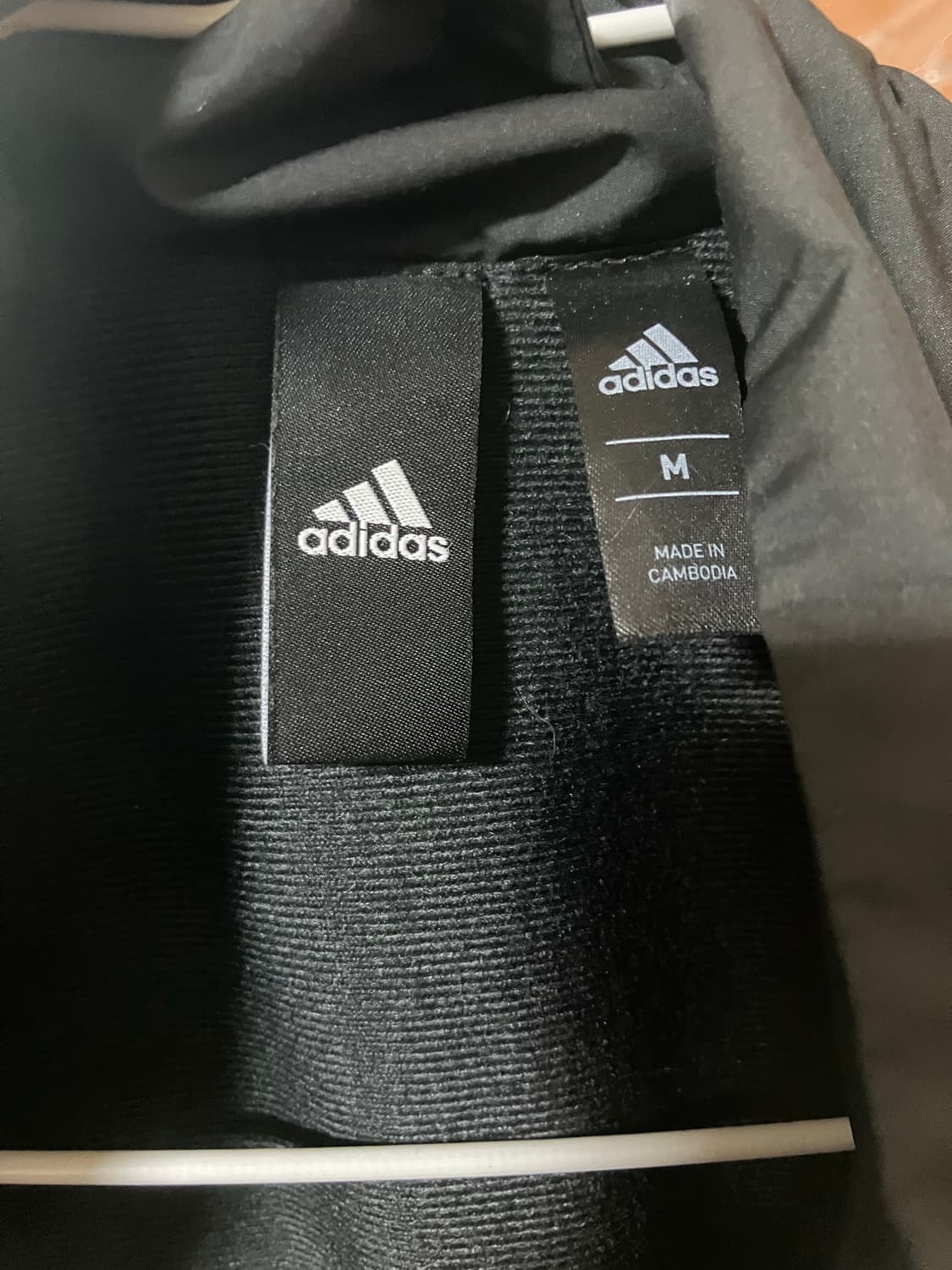 아디다스 여자 기모 바람막이 미디움 상품이미지2