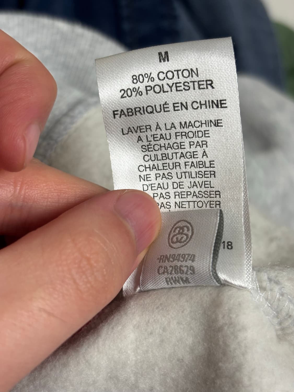 스투시 런던 맨투맨 M 상품이미지5