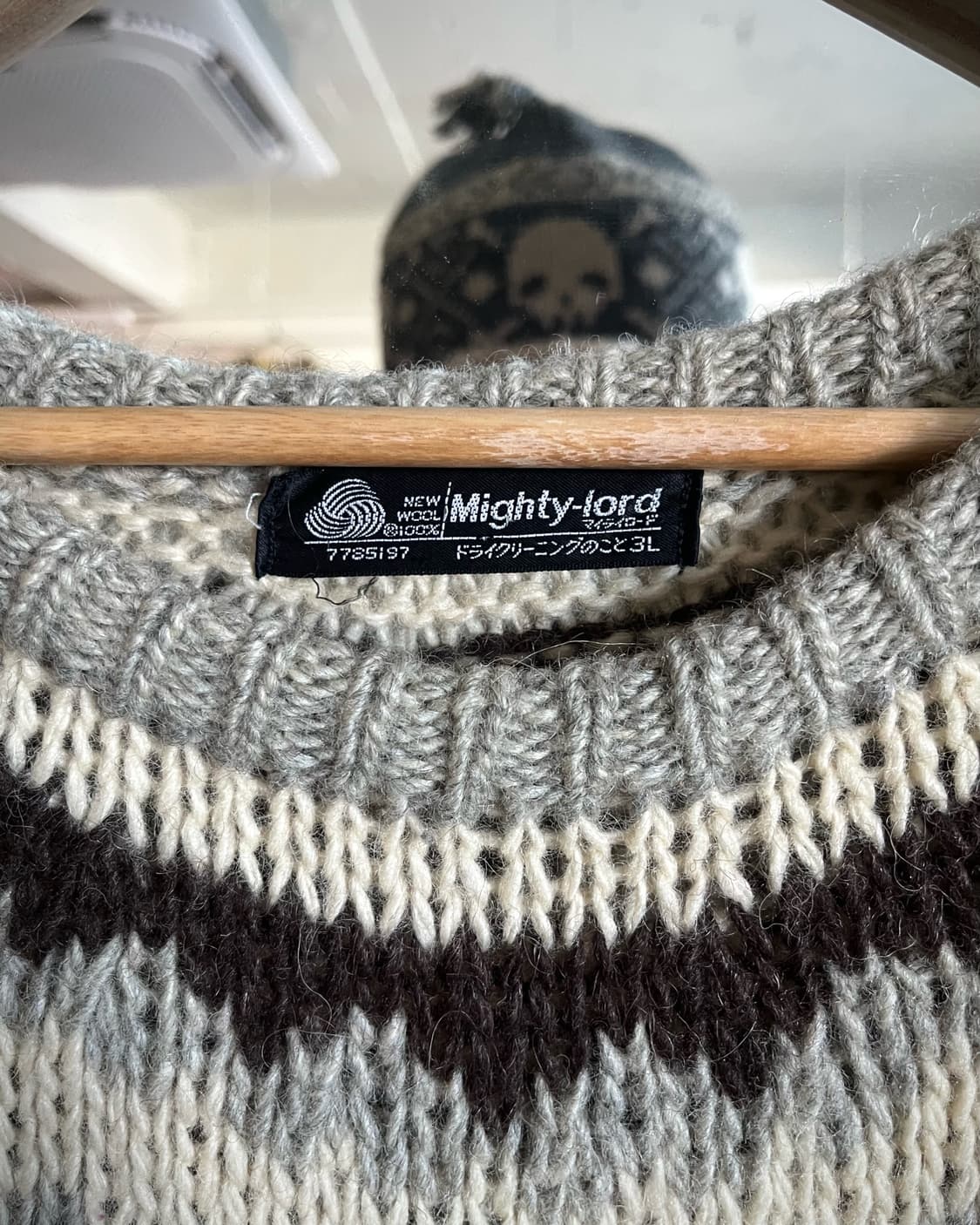 Mighty-Lord Heavy Wool Cowichan Sweater 상품이미지5