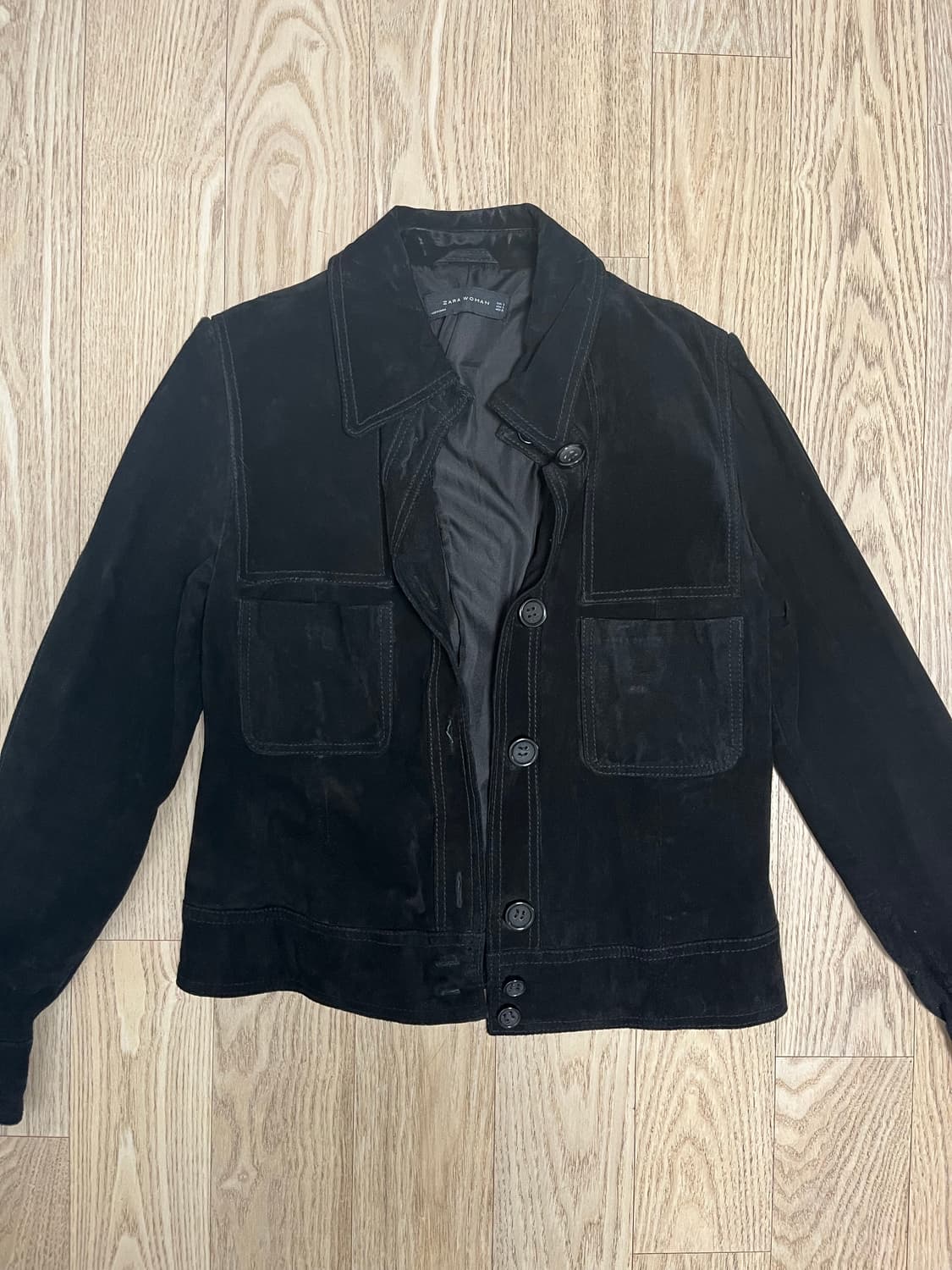 자라 스웨이드 자켓 상품이미지1