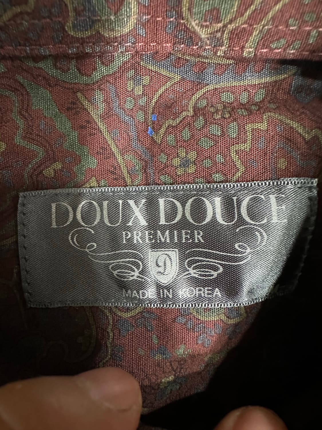 DOUX DOUCE PREMIER 클래식 셔츠 실측L 새상품 상품이미지3