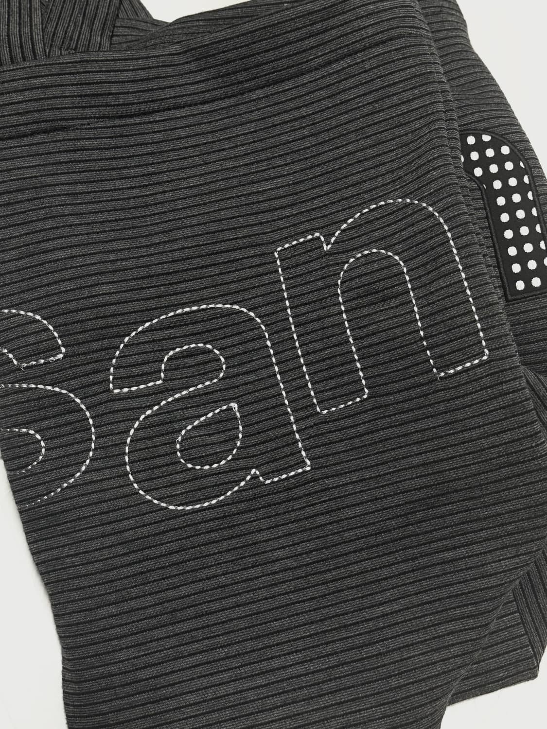 탄산마그네슘 탄산 로고 쇼퍼백 그레이 상품이미지5