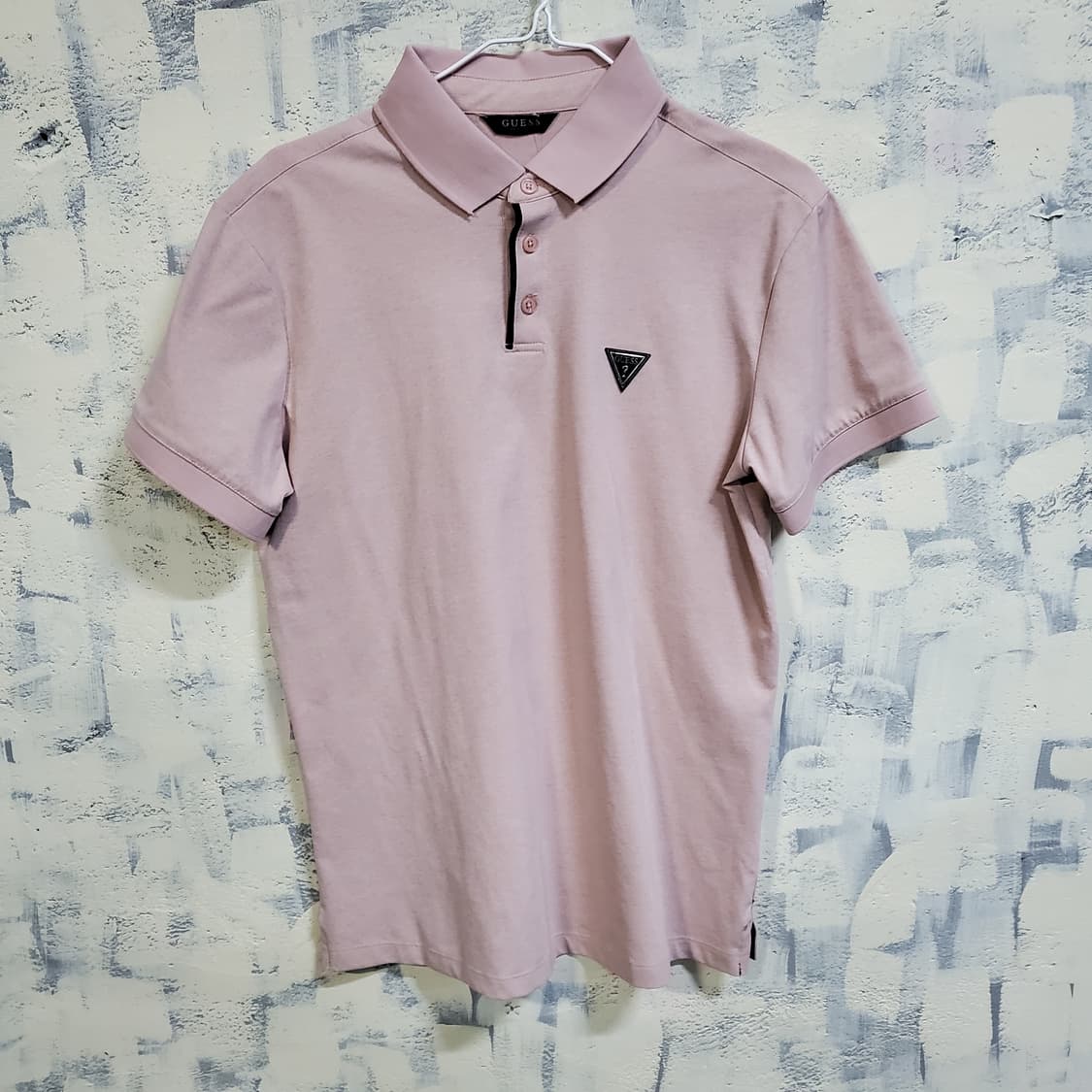 게스 로고 카라 반팔티  상품이미지1