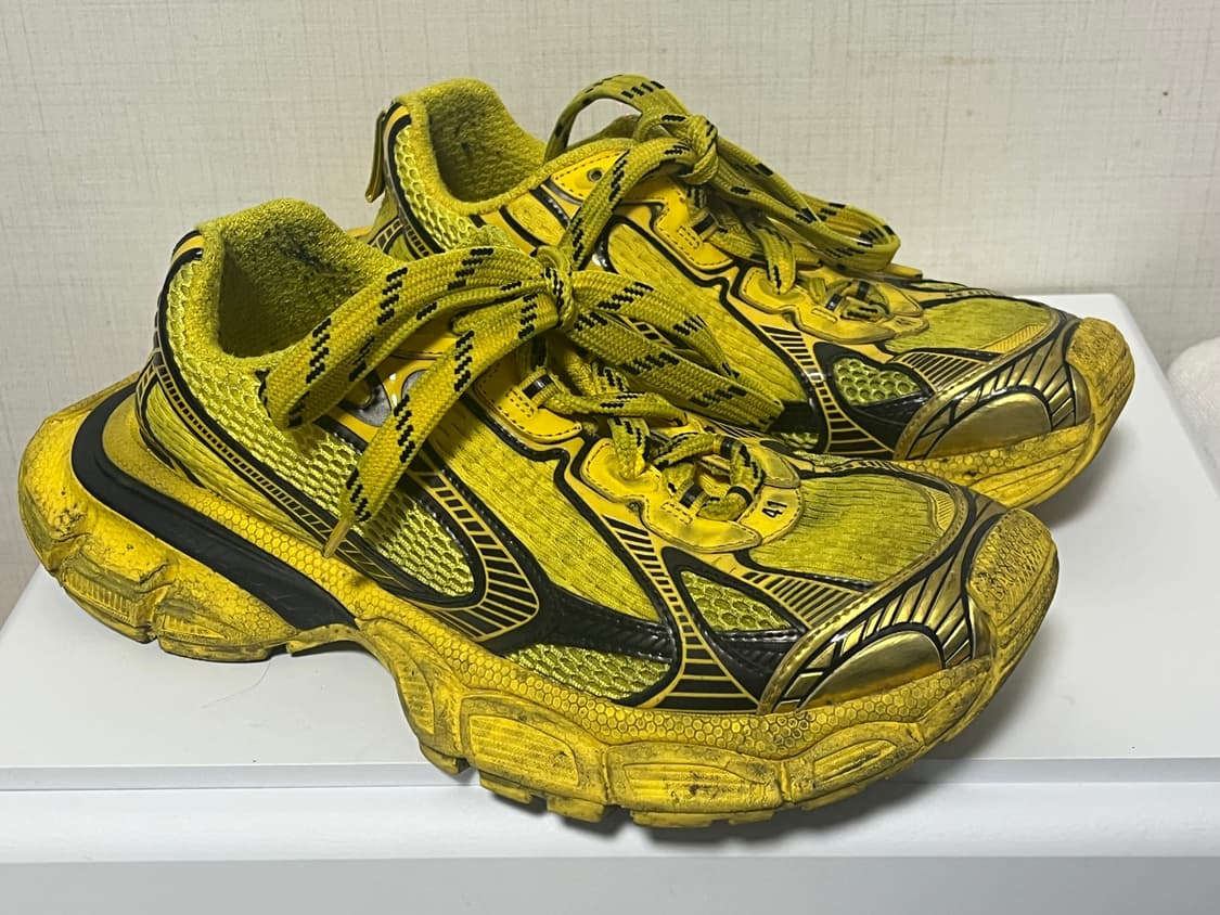 발렌시아가 3xl 옐로우 블랙 41사이즈 상품이미지1