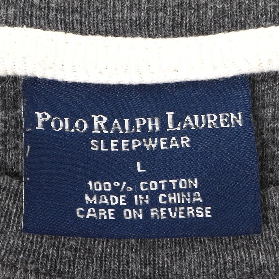 폴로 랄프로렌 그레이 와플 롱슬리브 상품이미지8