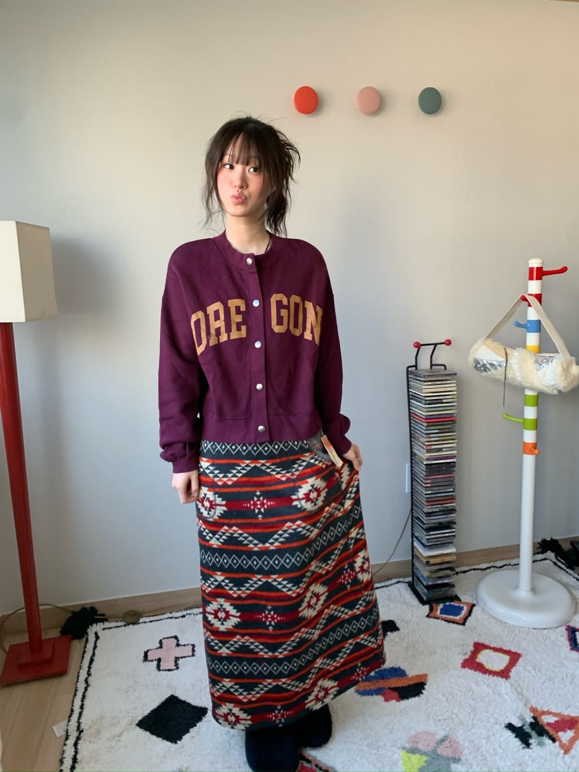 ethnic pattern skirt 상품이미지2