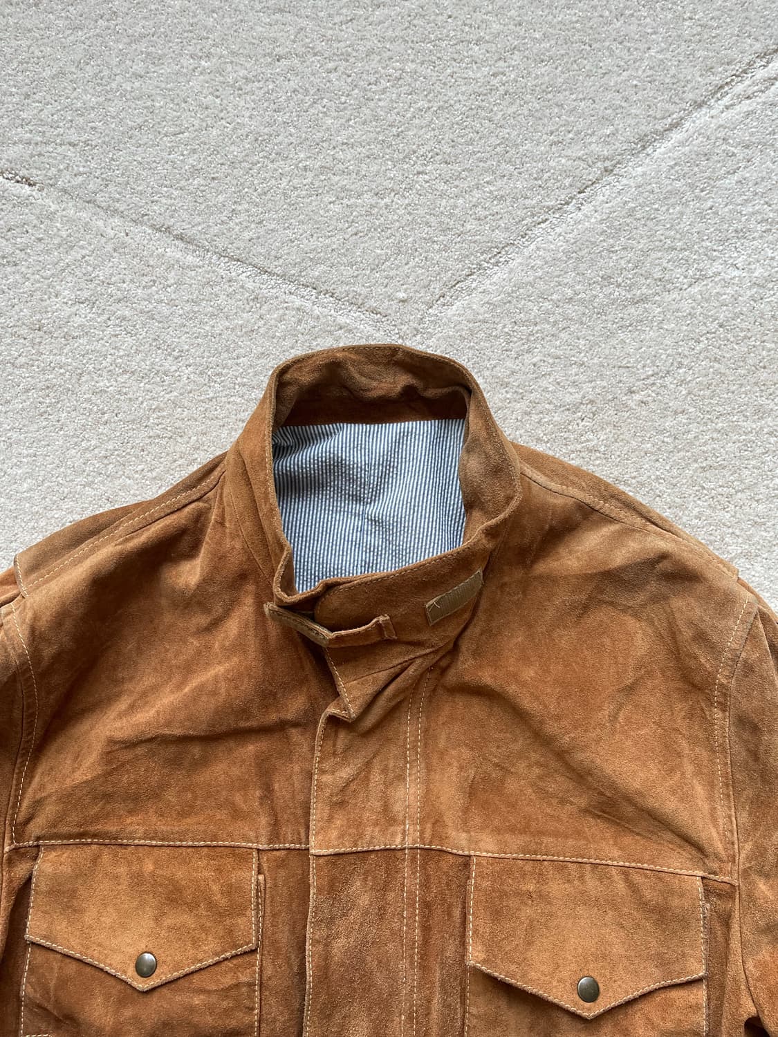 유로 Vera Pelle 스웨이드 레더 자켓 (105) 상품이미지6