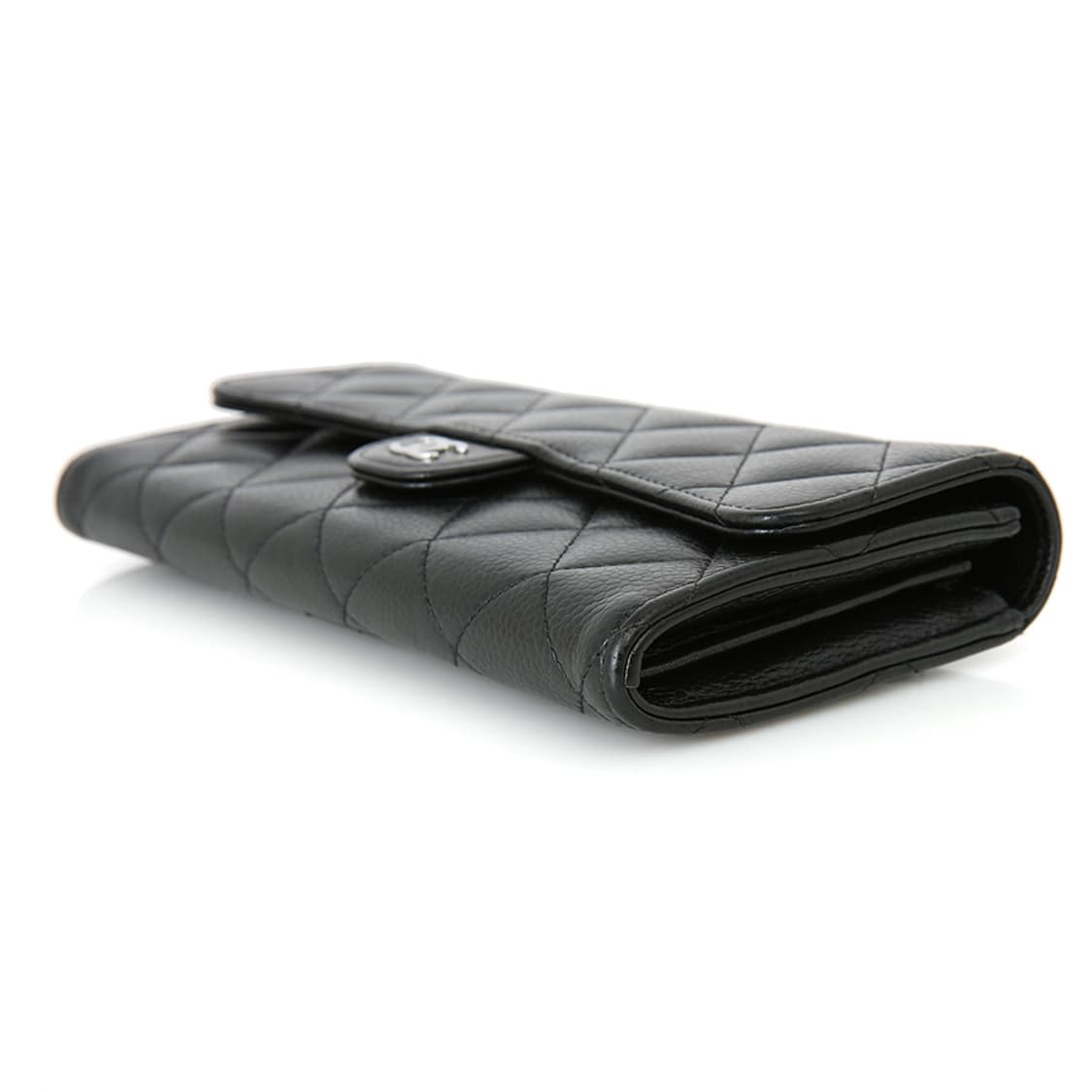 샤넬 클래식 캐비어 장지갑 블랙 아코디언 지갑 A80758 상품이미지7