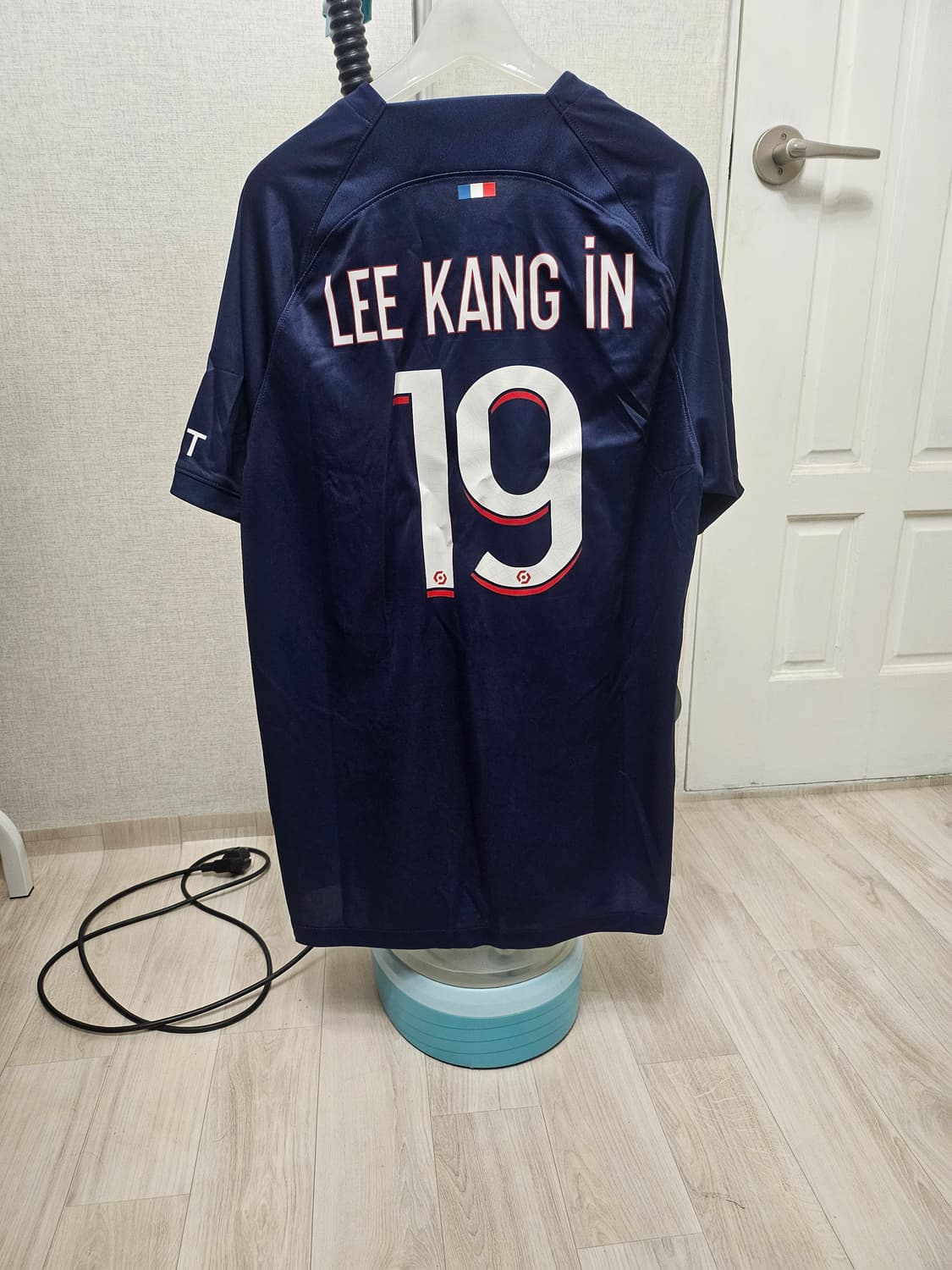 (105)XL☆미착용☆23-24나이키[PSG]파리생제르망이강인풀마킹유니폼 상품이미지9