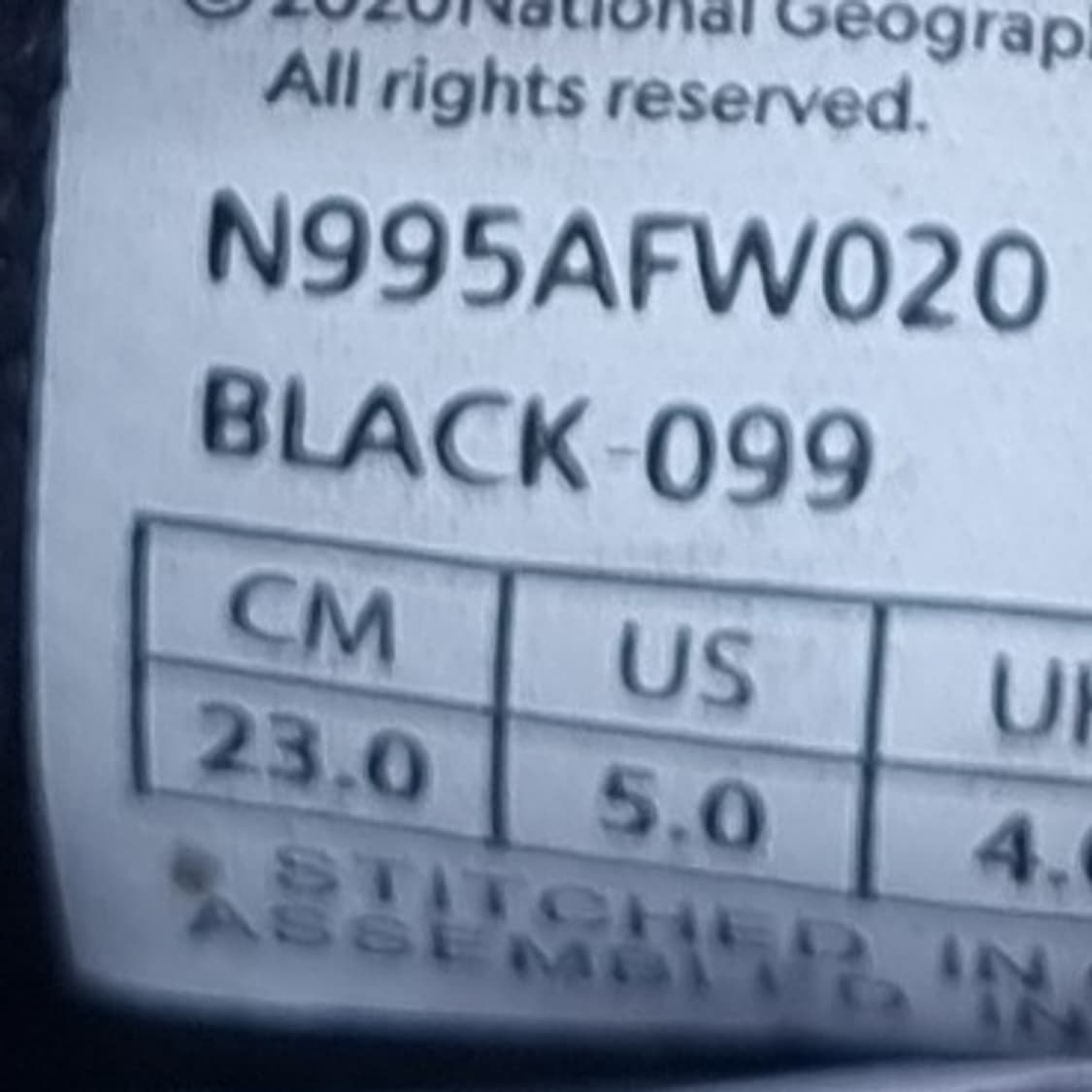 내셔널지오그래픽 나이트오울 여성운동화230 상품이미지6