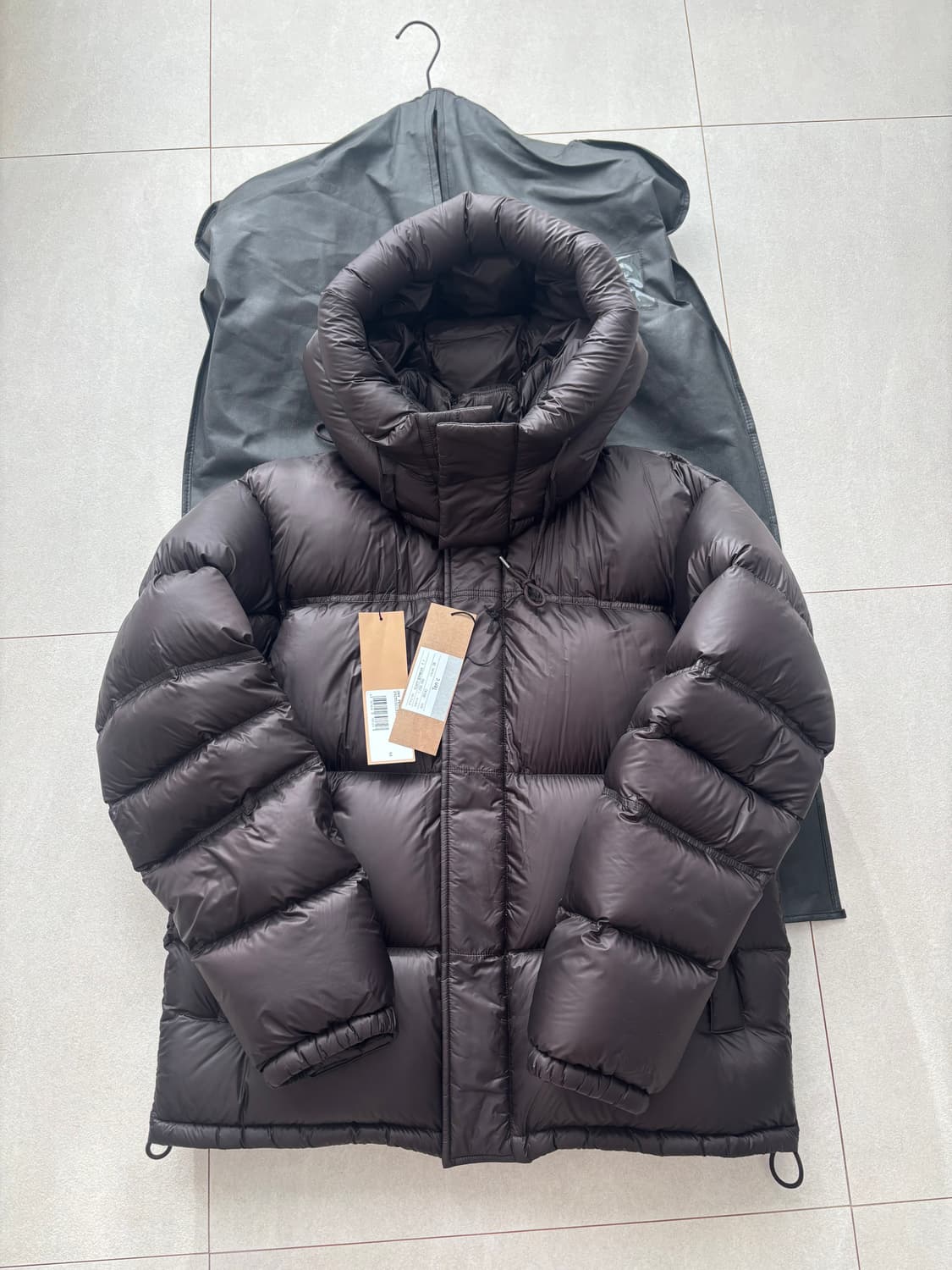 [50] Ten C 제이 피크 다크브라운 다운 패딩 상품이미지3
