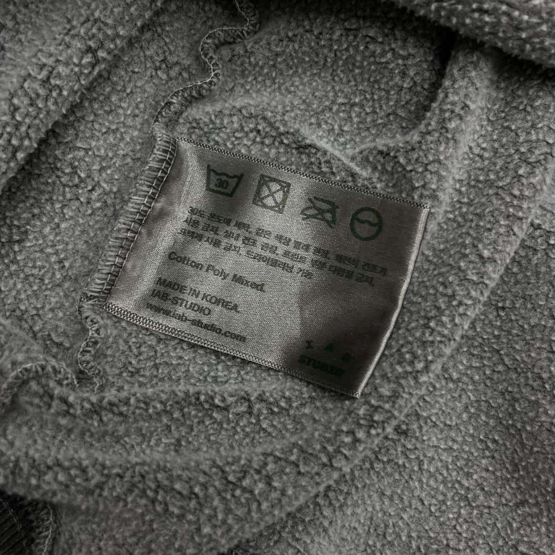 아이앱스튜디오 로고 차콜 후드 L 상품이미지6