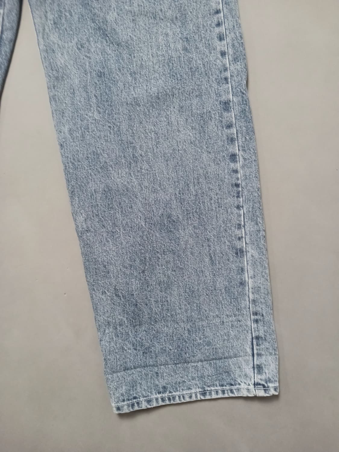 [35] 모노플로우 스톤워싱 와이드진 청바지 상품이미지5