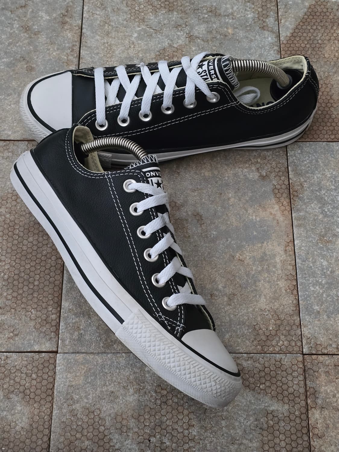 (245)컨버스 척테일러 올스타 로우 레더 상품이미지8