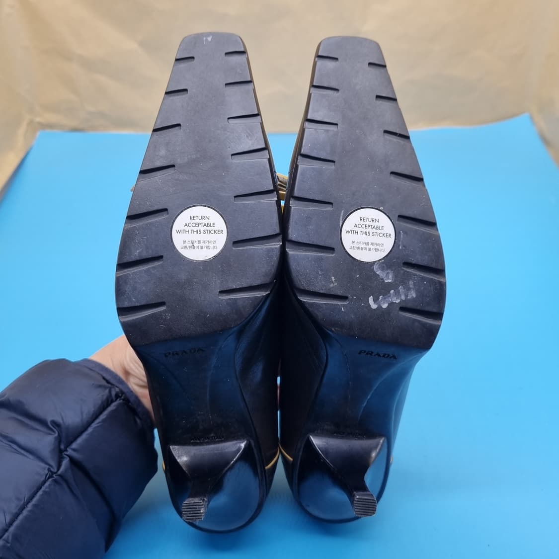 프라다 여성구두235 굽7 상품이미지3