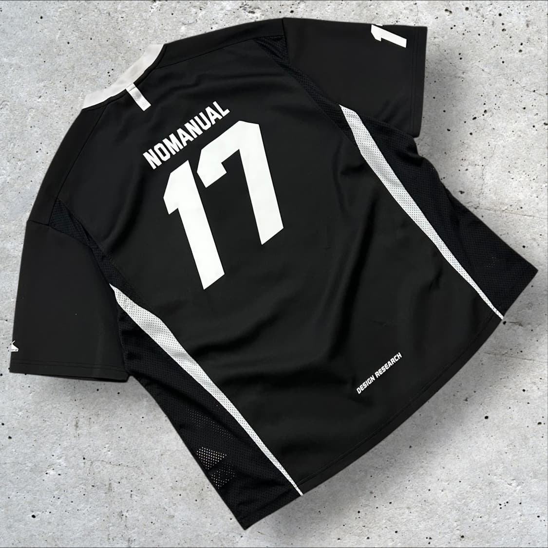 [XL] 24ss 노매뉴얼 NOMANUAL 검정 반팔 티셔츠 B193 상품이미지2