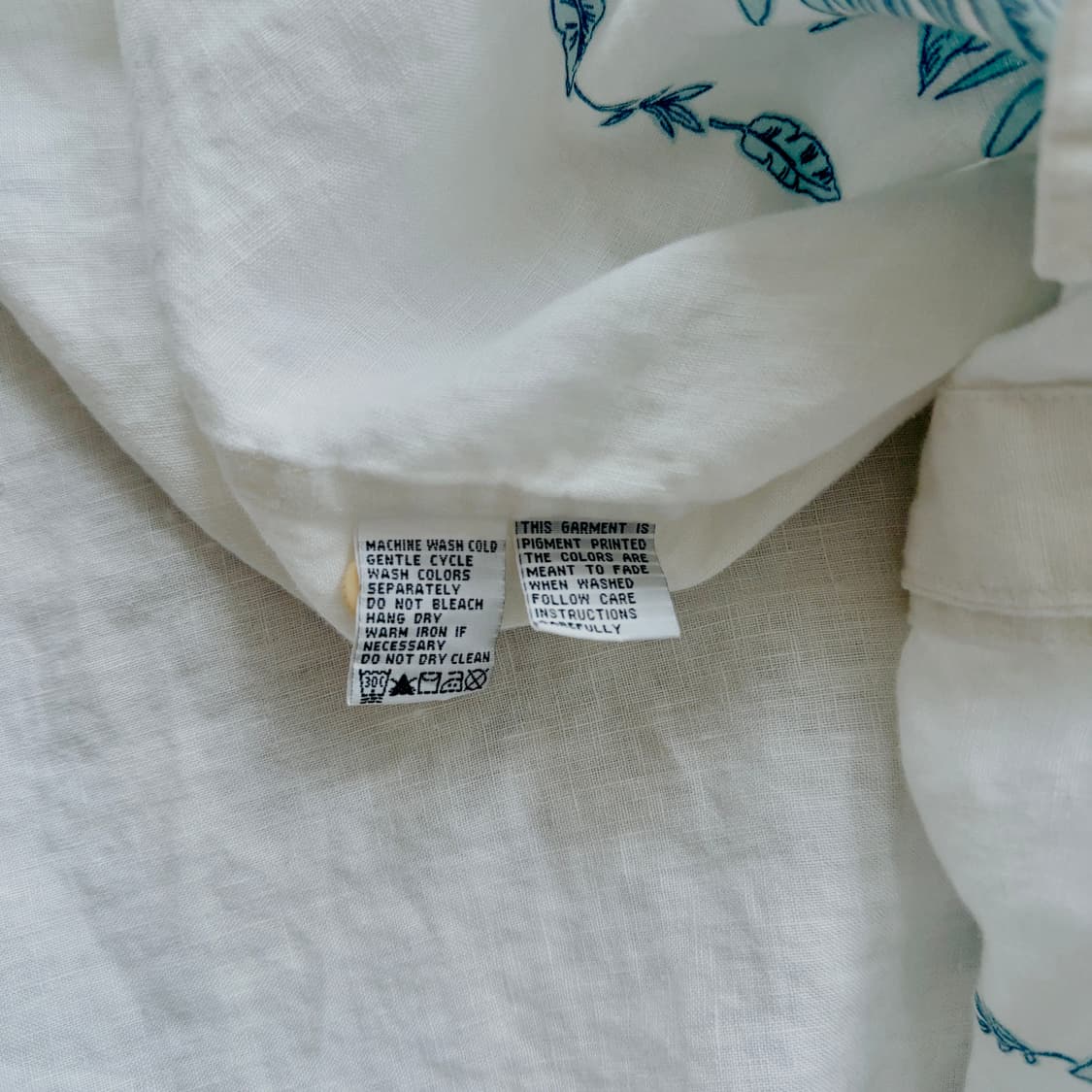 타미바하마 Tommy Bahama 린넨 프린트 셔츠 (XL / 릴렉스핏) 상품이미지6