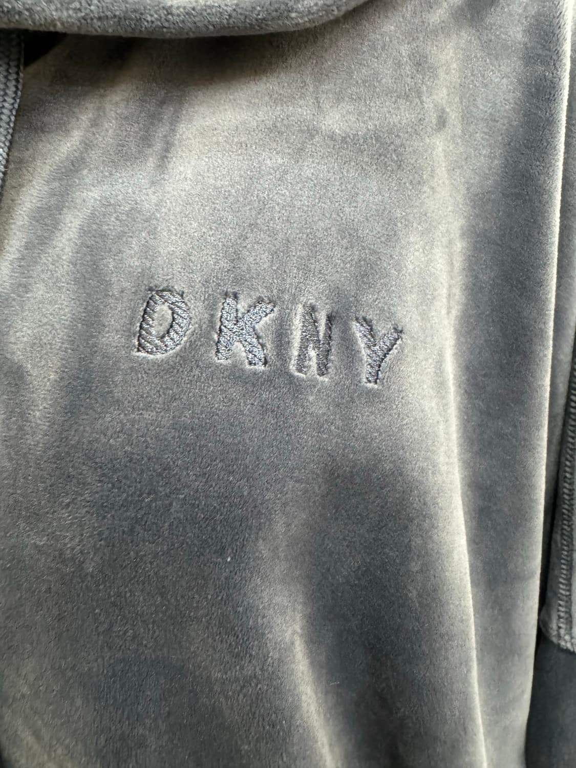 DKNY SPORT 벨벳 후드 집업 상품이미지4