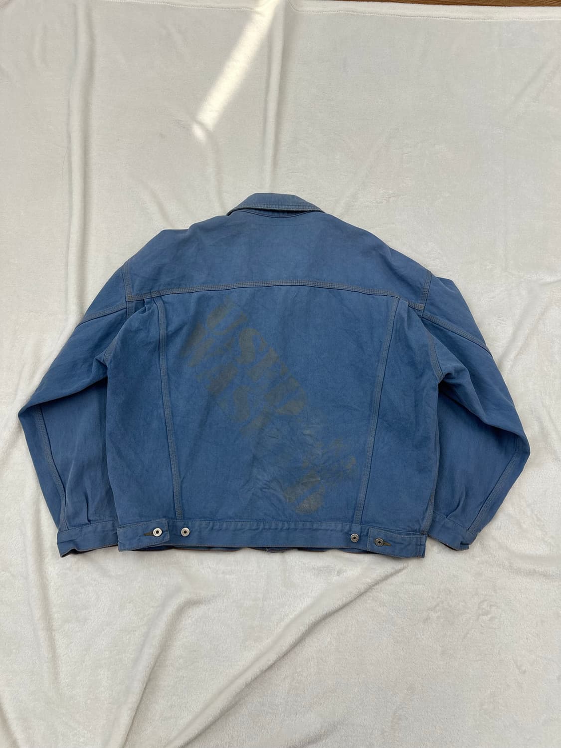 (L)80-90s ernesto 이탈리아 빈티지 데님 워크 자켓 상품이미지8