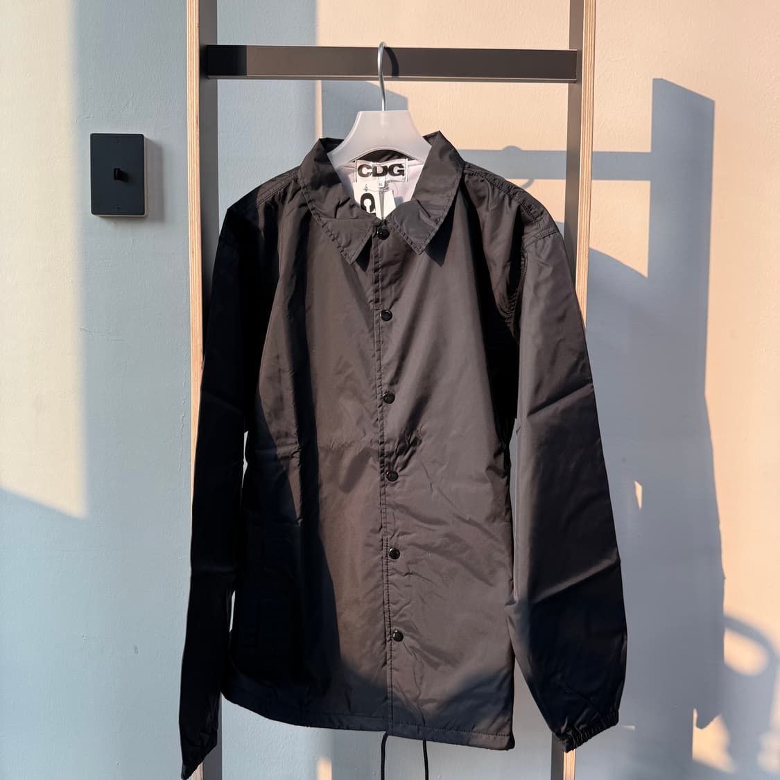 꼼데가르송 CDG 코치 자켓 블랙 상품이미지3