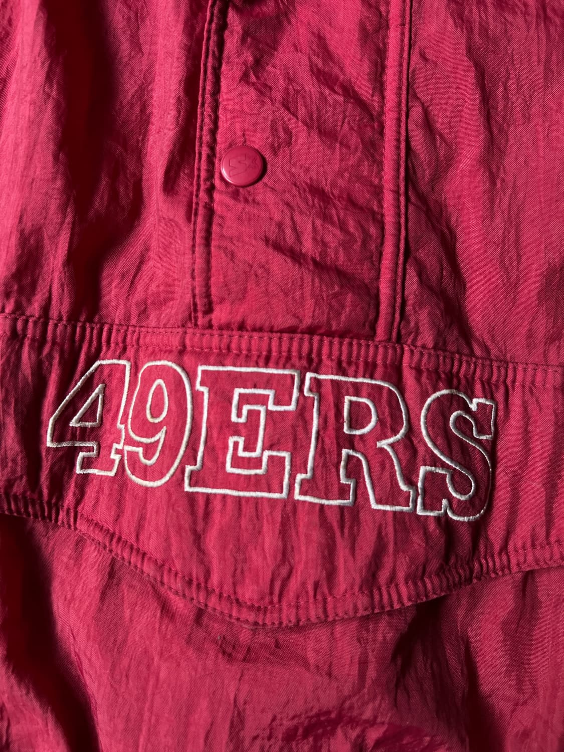 [L]90's NFL USA 스타터 샌프란시스코 49ers 봄버 자켓 상품이미지4