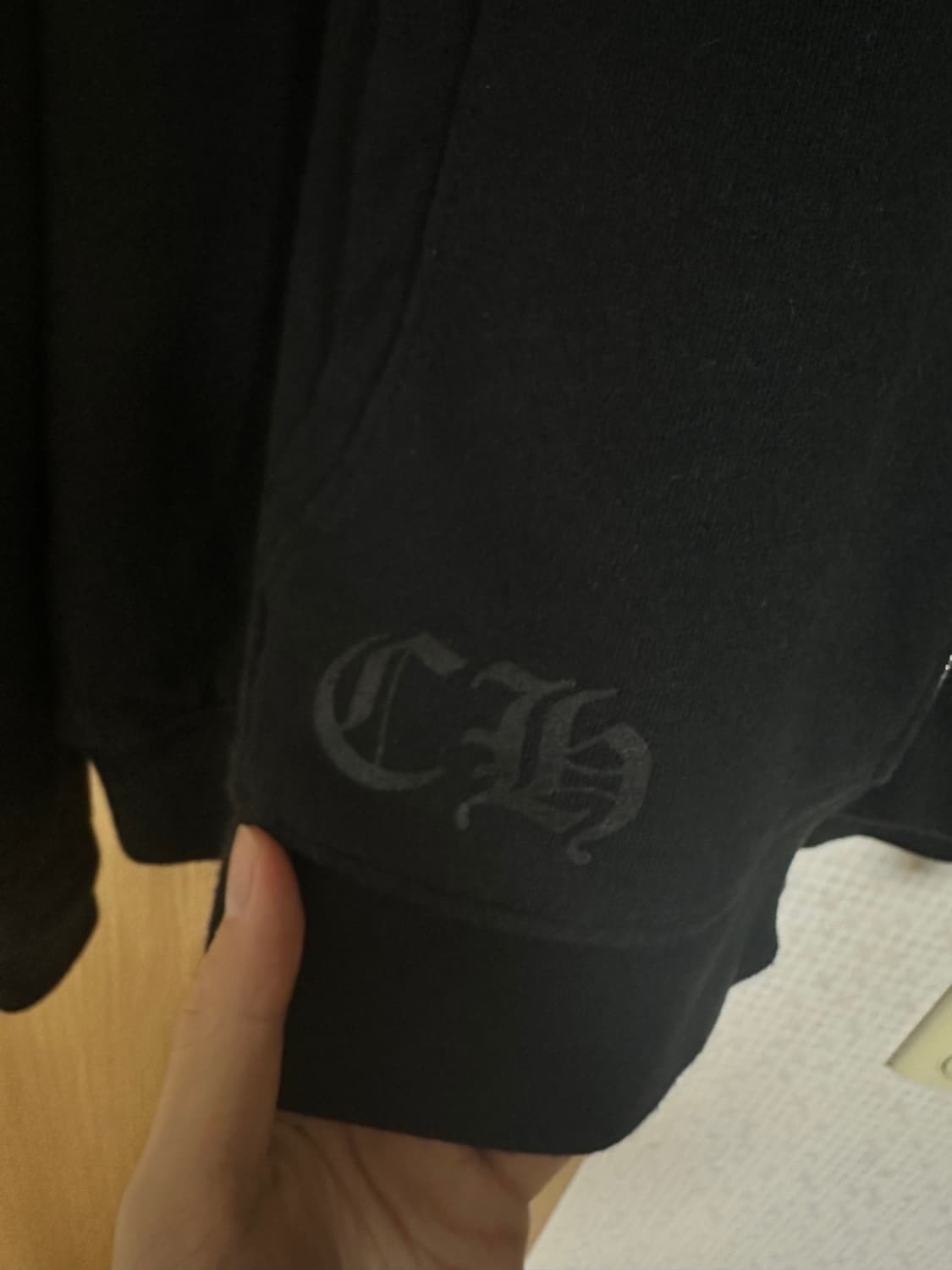 크롬하츠 홀스슈 플로랄 후드집업 2xl 새상품급 상품이미지5