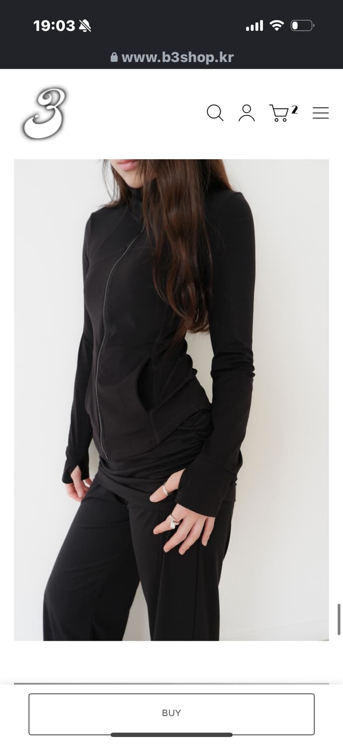 비센사이 비삼샵 쿨요가 집업 상품이미지1