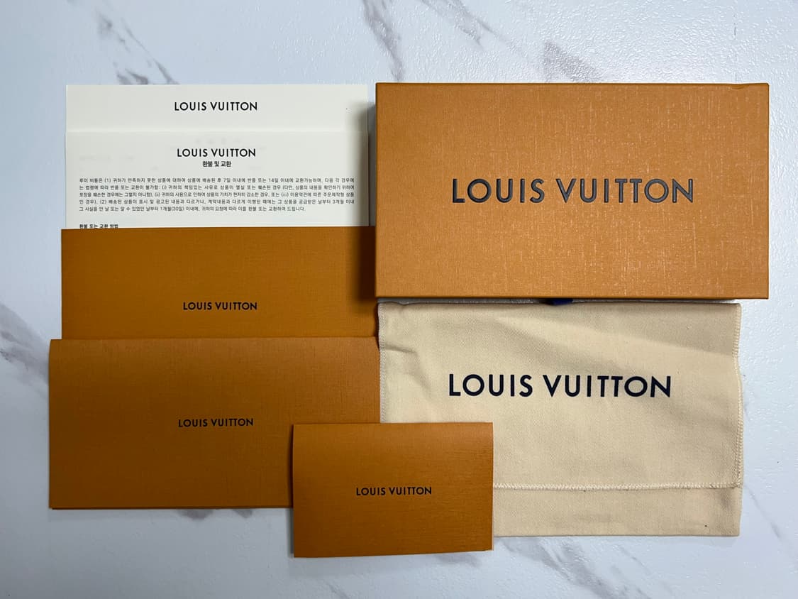 [정품] 루이비통 토뤼옹 한정판 지퍼 장지갑 상품이미지3