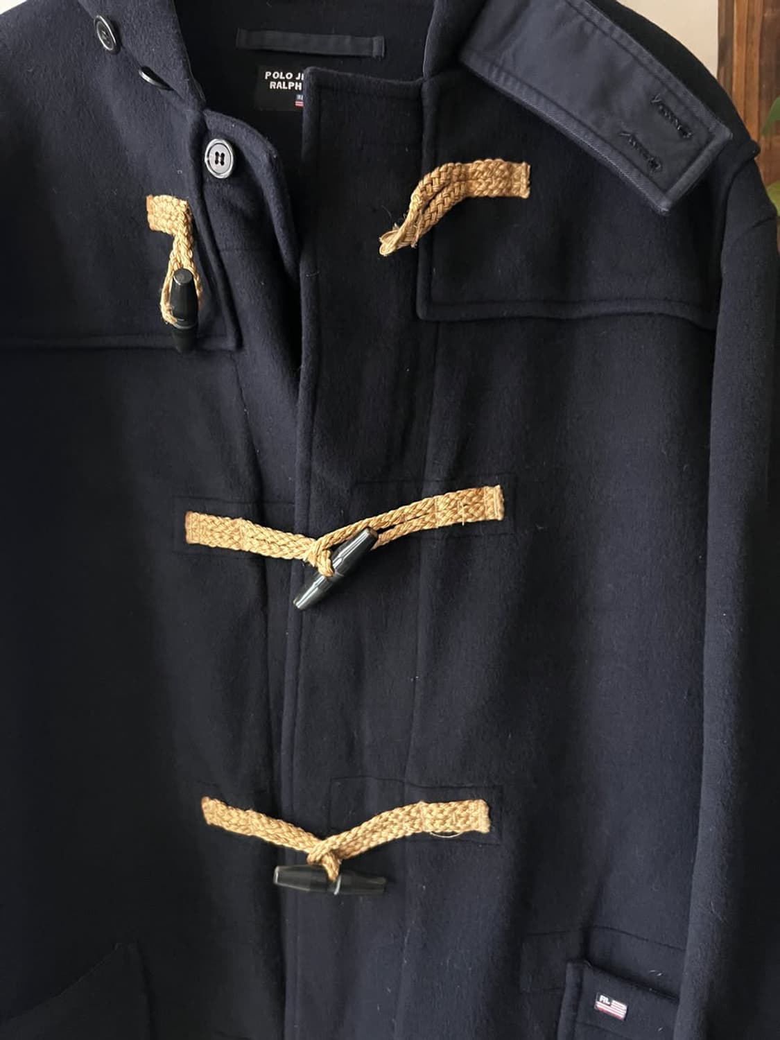 [XL]폴로 랄프로렌 진스 울 더플 코트 상품이미지4