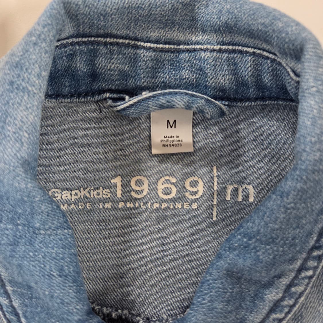 갭 키즈 데님 베스트 M 상품이미지3