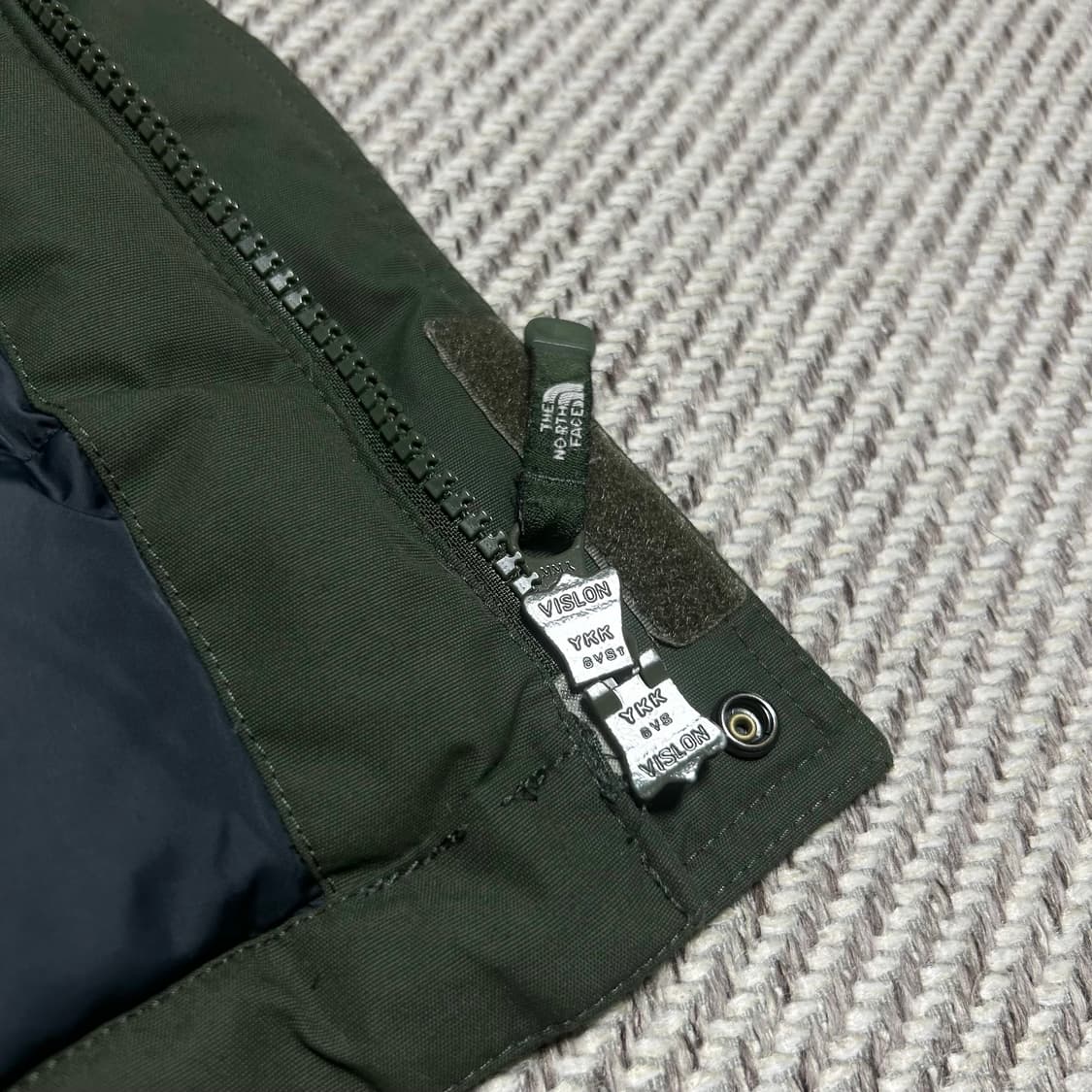 [XXL] Northface 노스페이스 카키 구스다운 패딩 점퍼 파카 상품이미지5