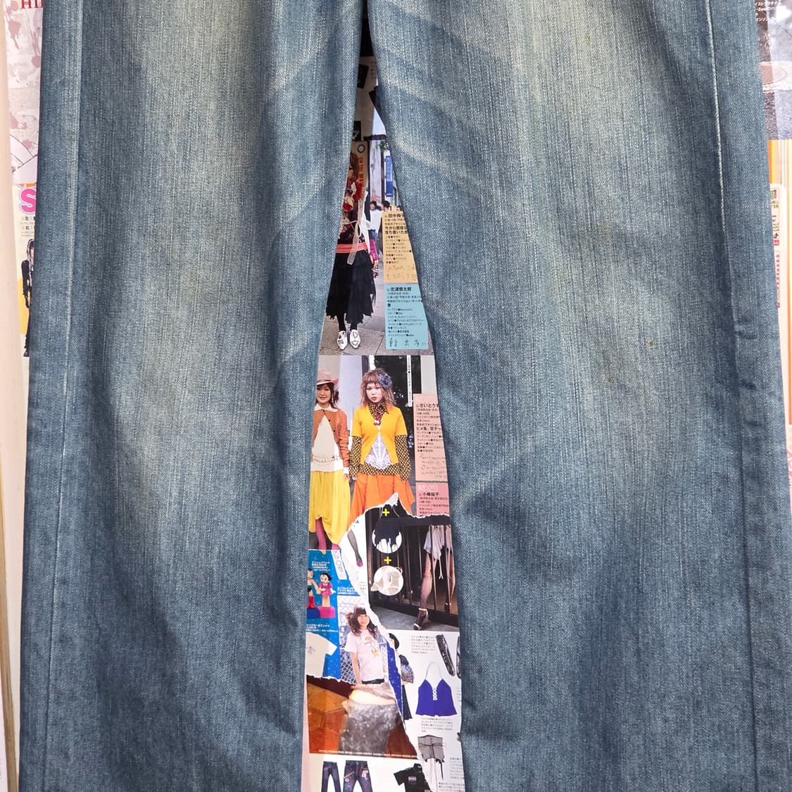 리바이스 512 중청 워싱 데님 팬츠 상품이미지8