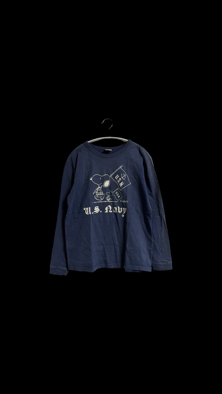 버즈릭슨 x 스누피 U.S. NAVY 롱슬리브 상품이미지1